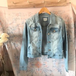 Wax Jean Light Wash Jean Jacket